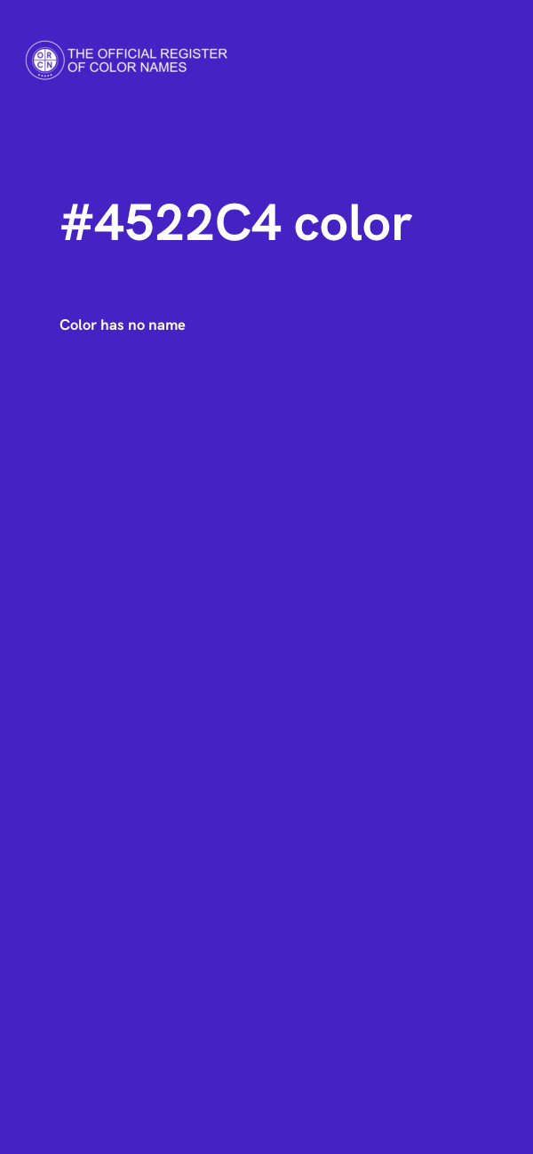 #4522C4 color image