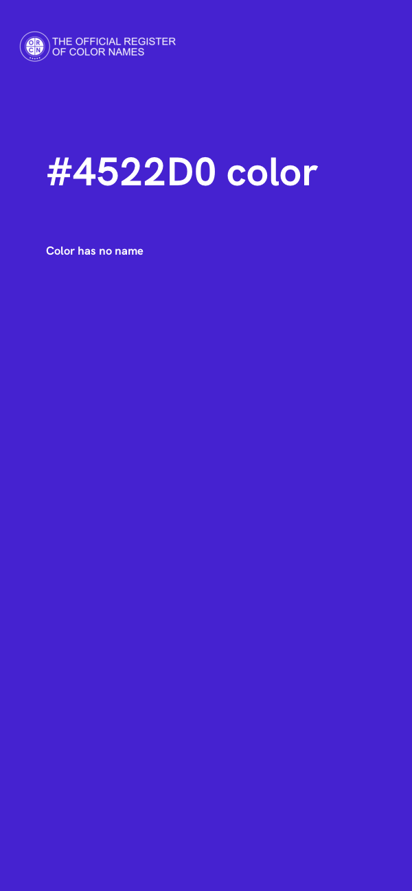 #4522D0 color image