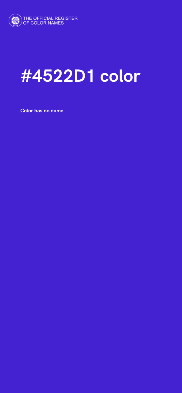 #4522D1 color image
