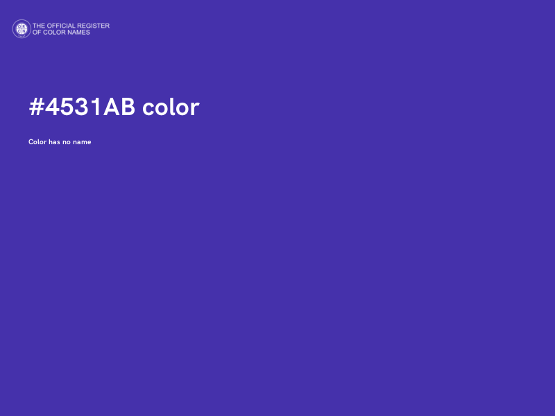 #4531AB color image