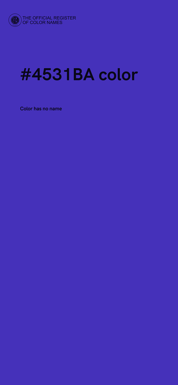 #4531BA color image