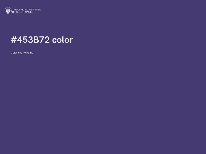 #453B72 color image
