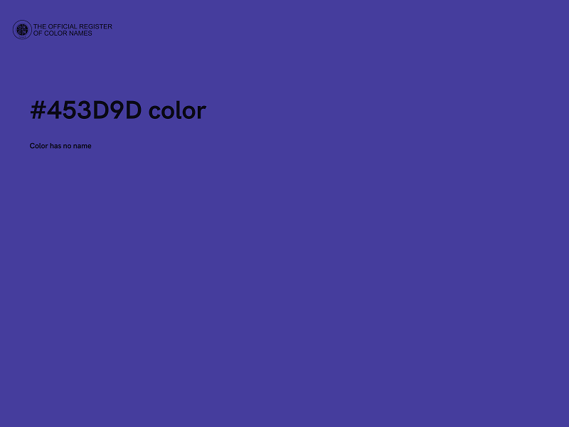 #453D9D color image