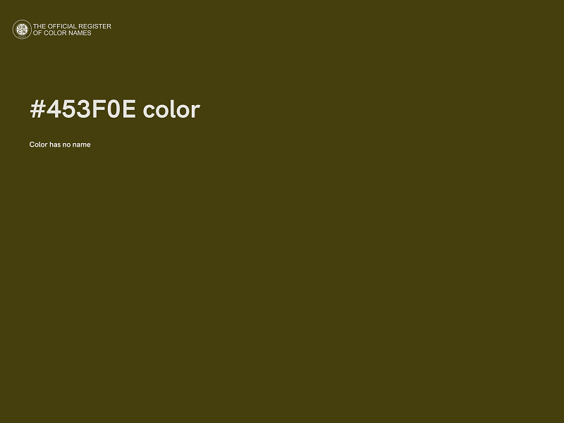 #453F0E color image