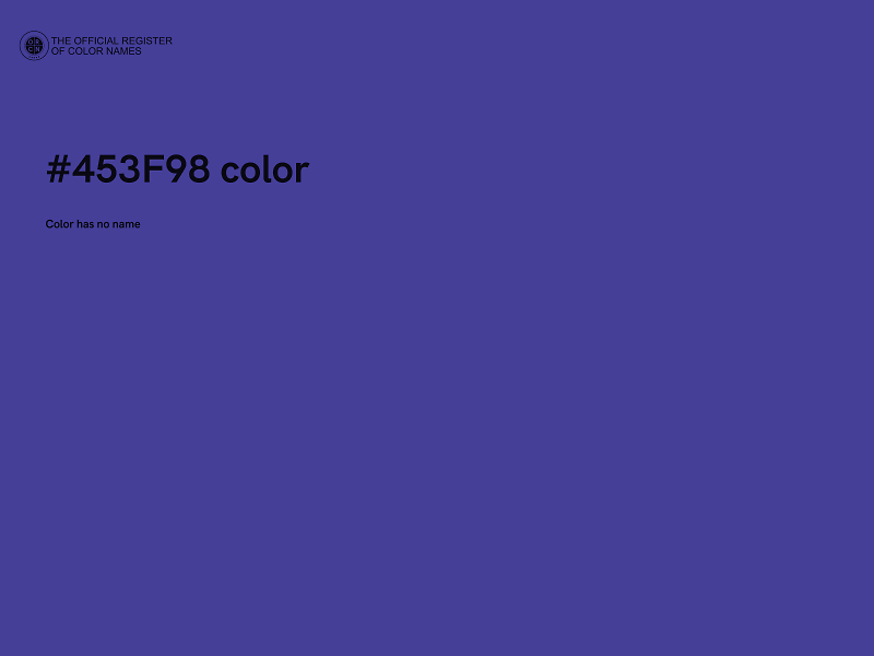 #453F98 color image