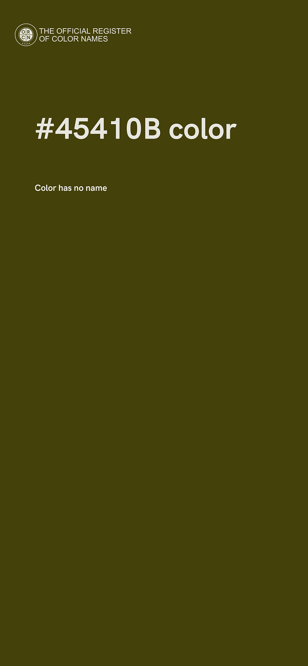 #45410B color image