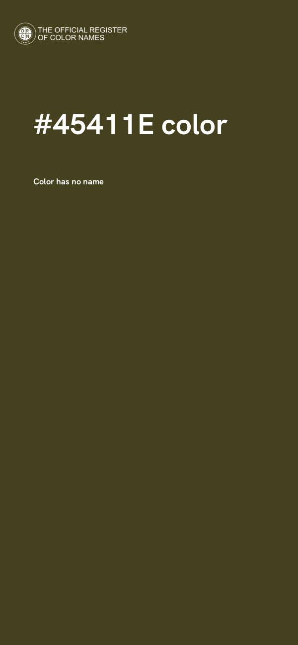 #45411E color image
