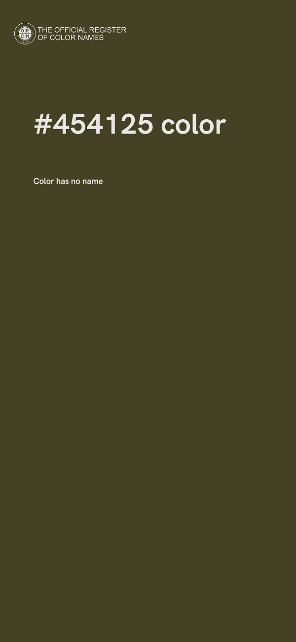 #454125 color image