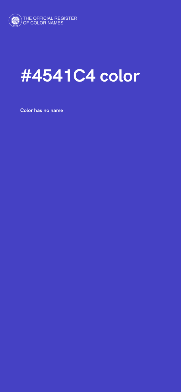 #4541C4 color image