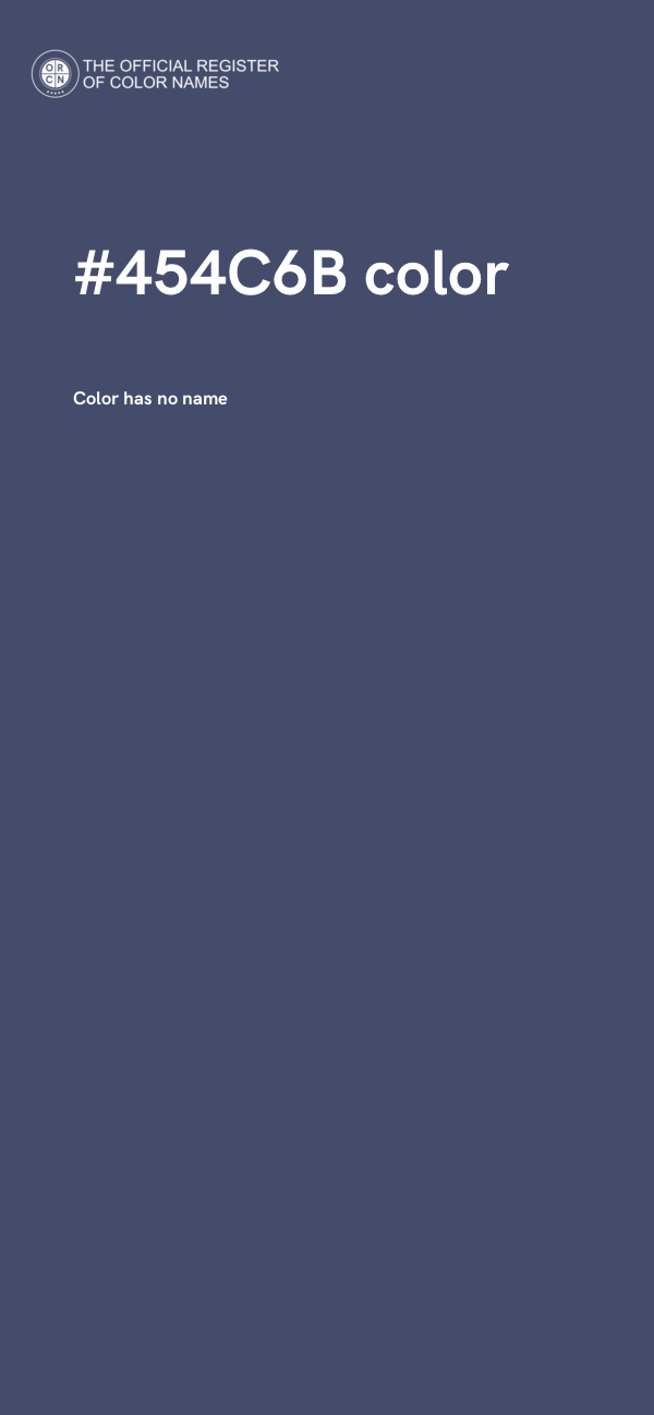 #454C6B color image
