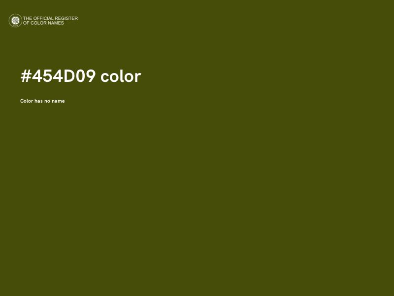 #454D09 color image