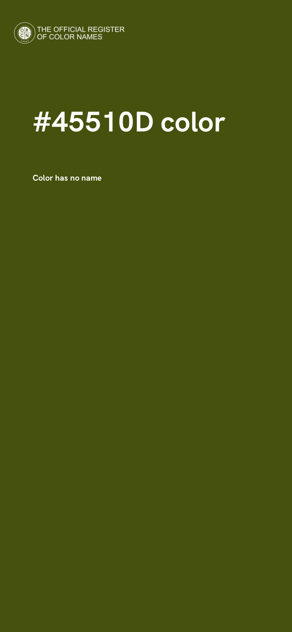 #45510D color image