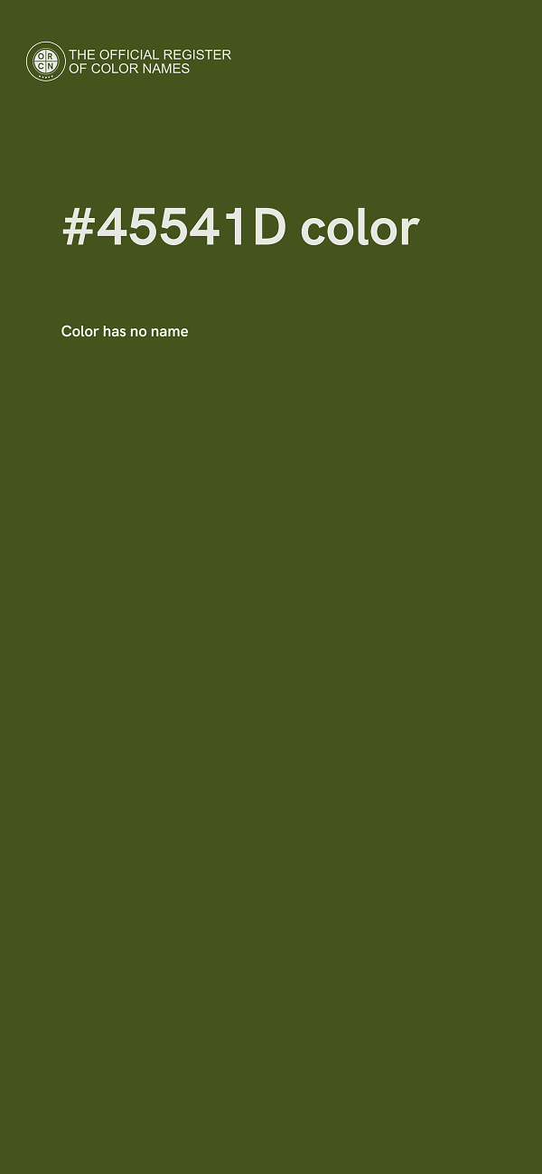 #45541D color image