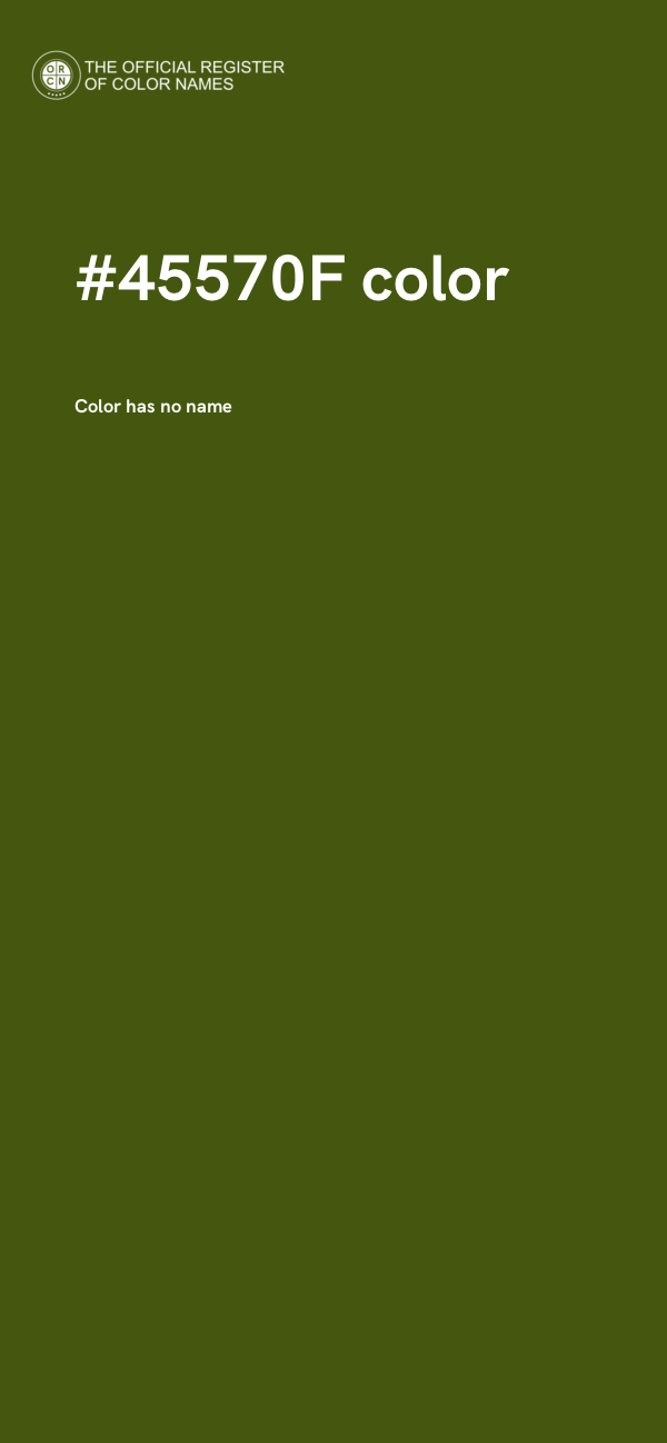 #45570F color image