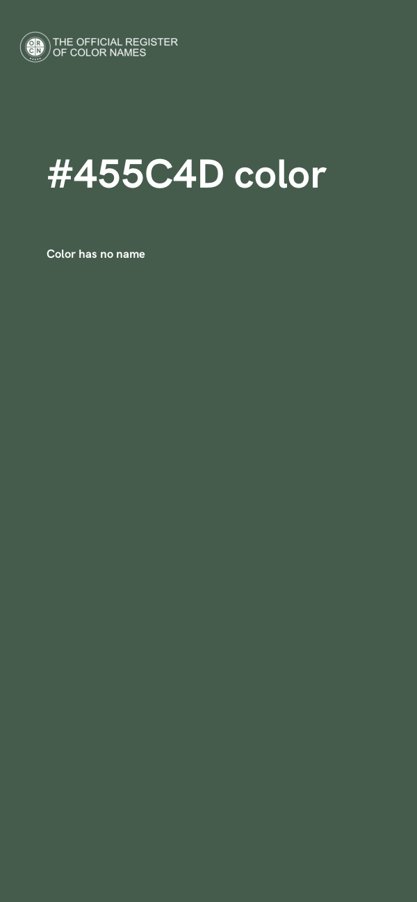 #455C4D color image