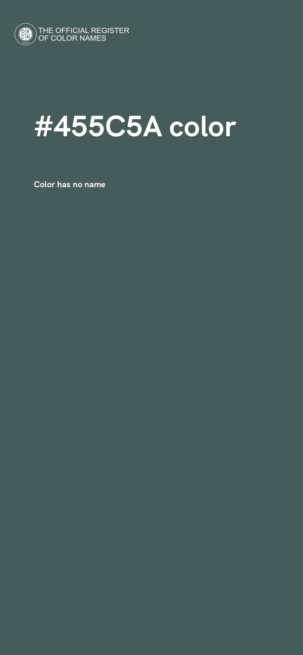 #455C5A color image