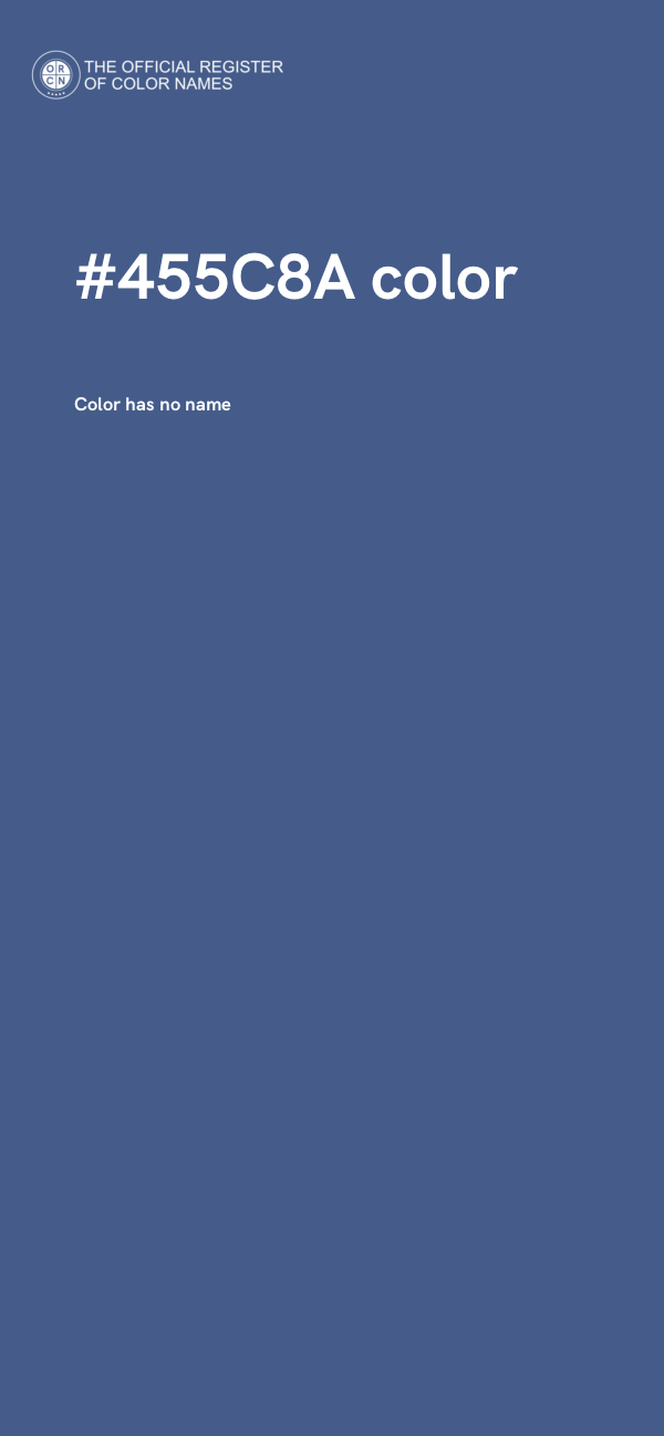 #455C8A color image