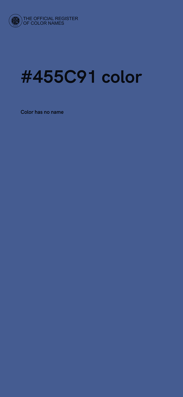 #455C91 color image