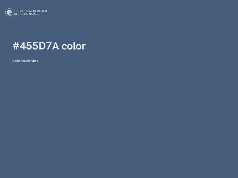 #455D7A color image