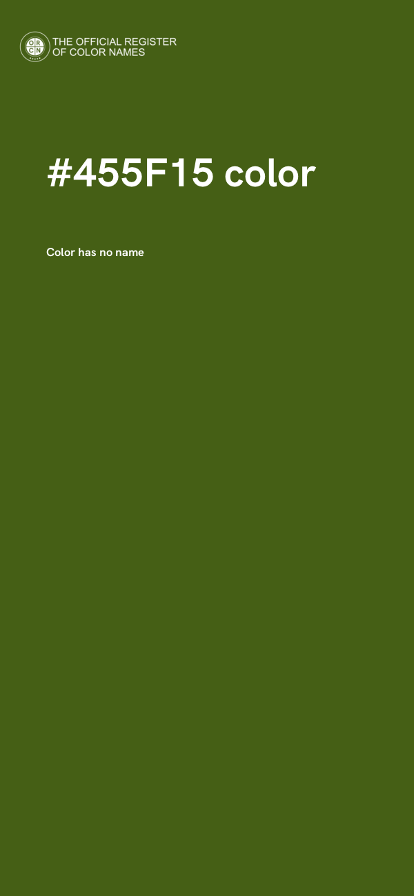 #455F15 color image