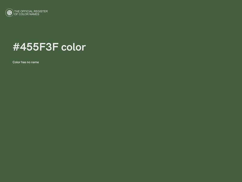 #455F3F color image