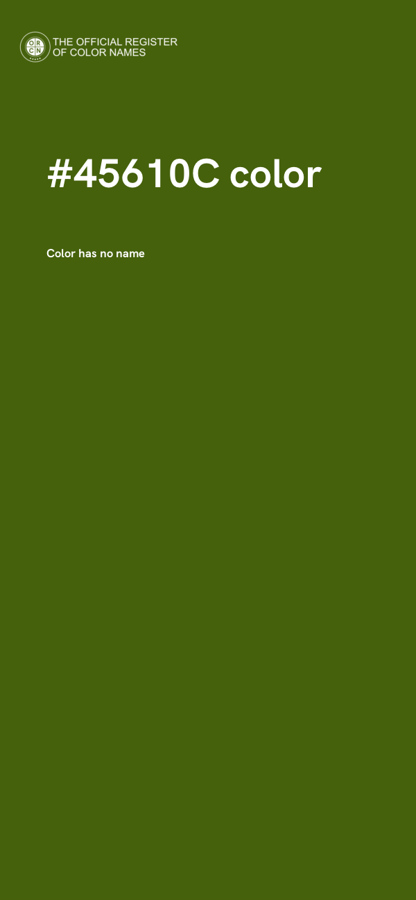 #45610C color image