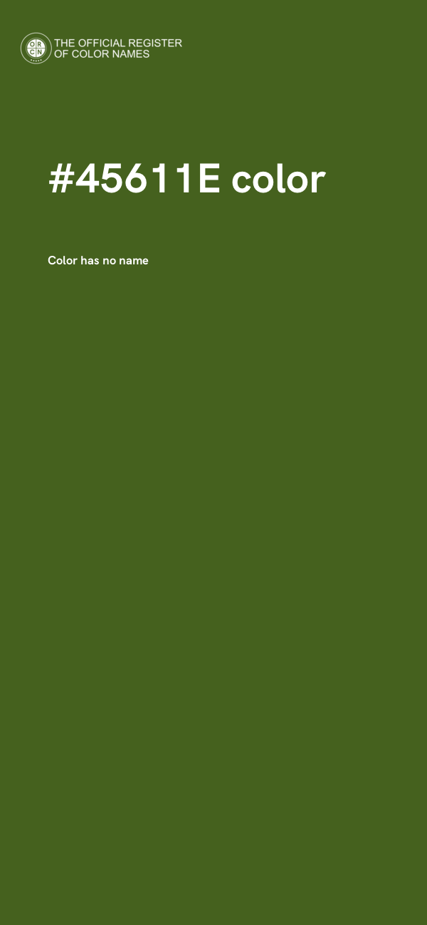 #45611E color image