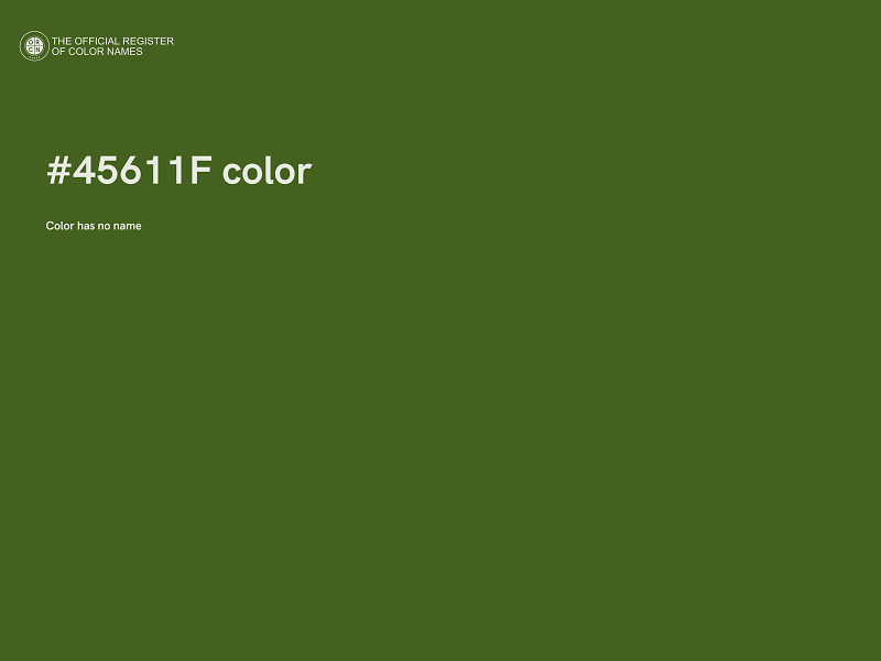 #45611F color image