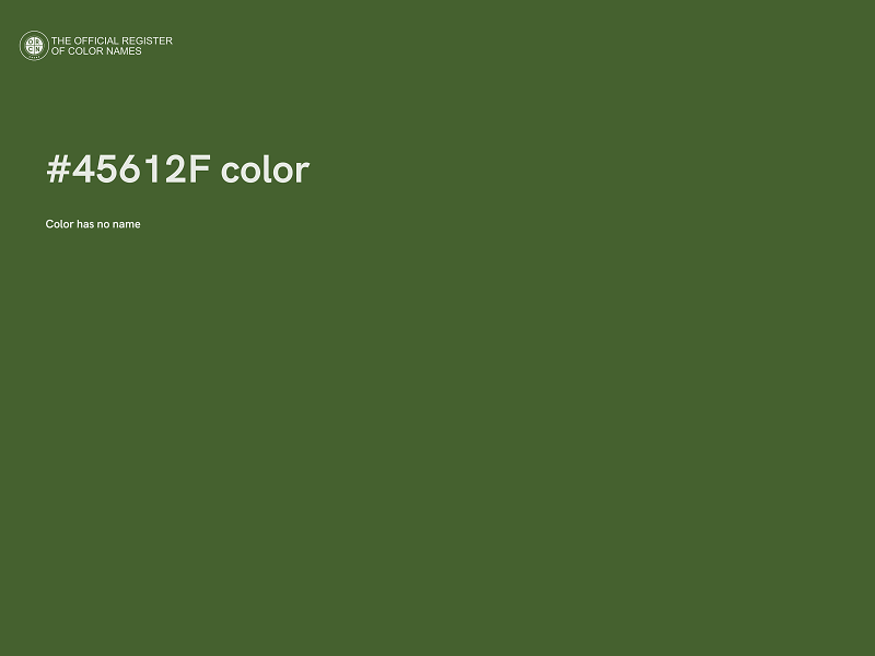 #45612F color image