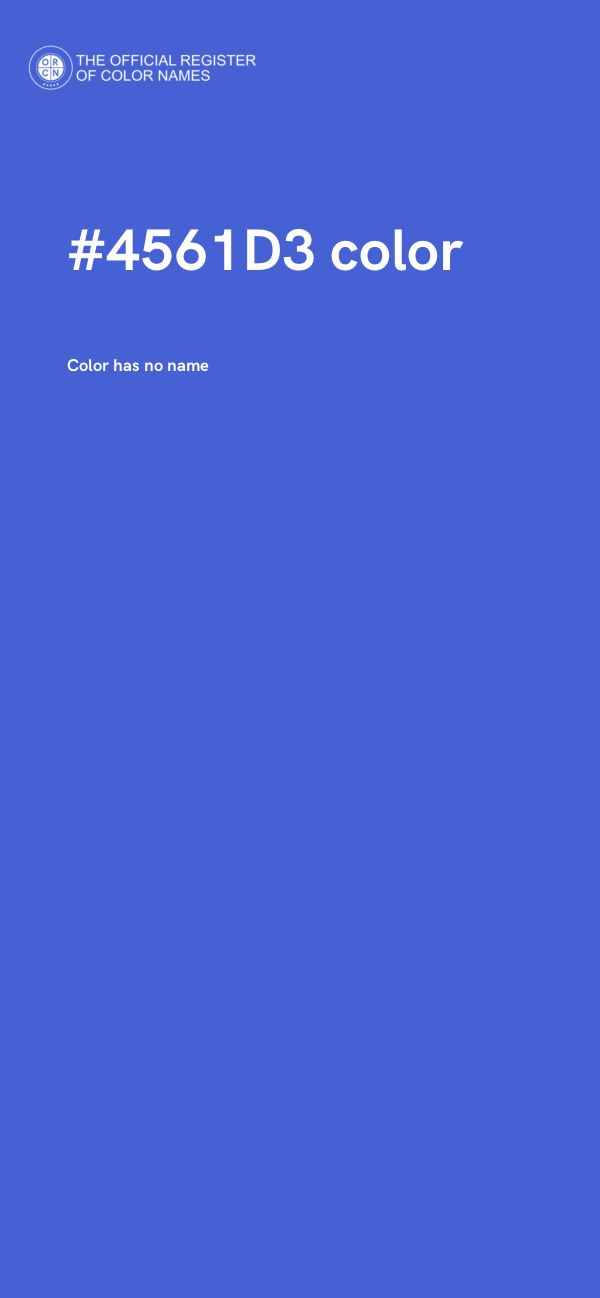 #4561D3 color image