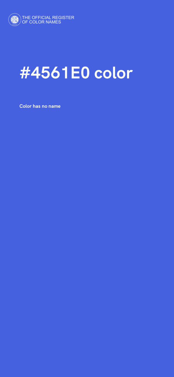 #4561E0 color image