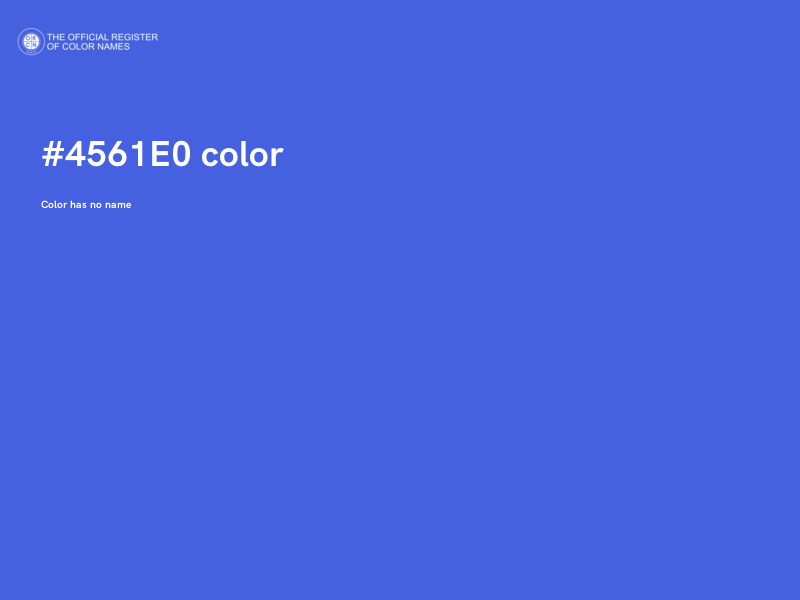 #4561E0 color image