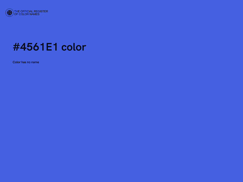 #4561E1 color image