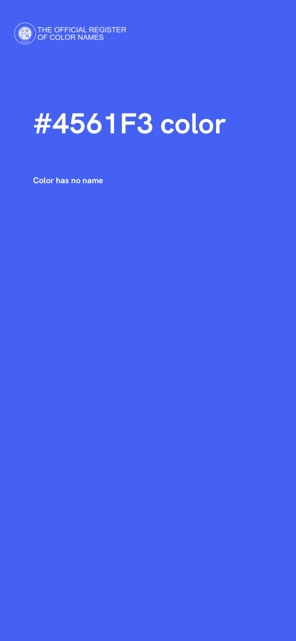 #4561F3 color image