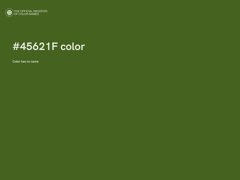 #45621F color image