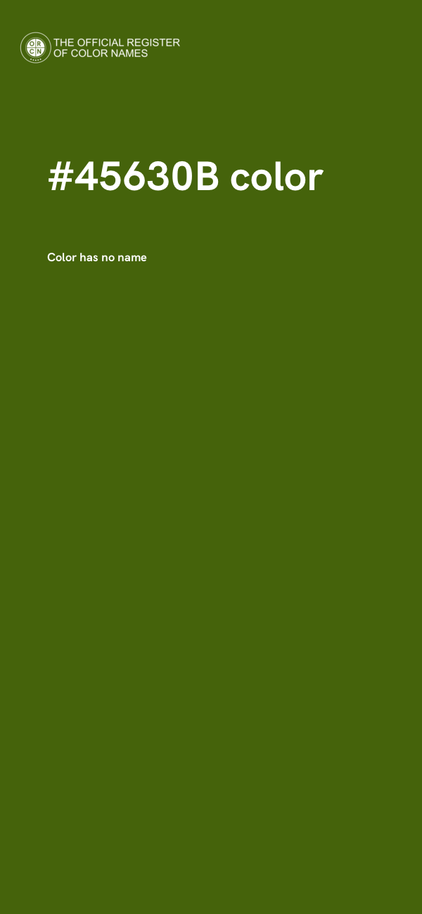 #45630B color image