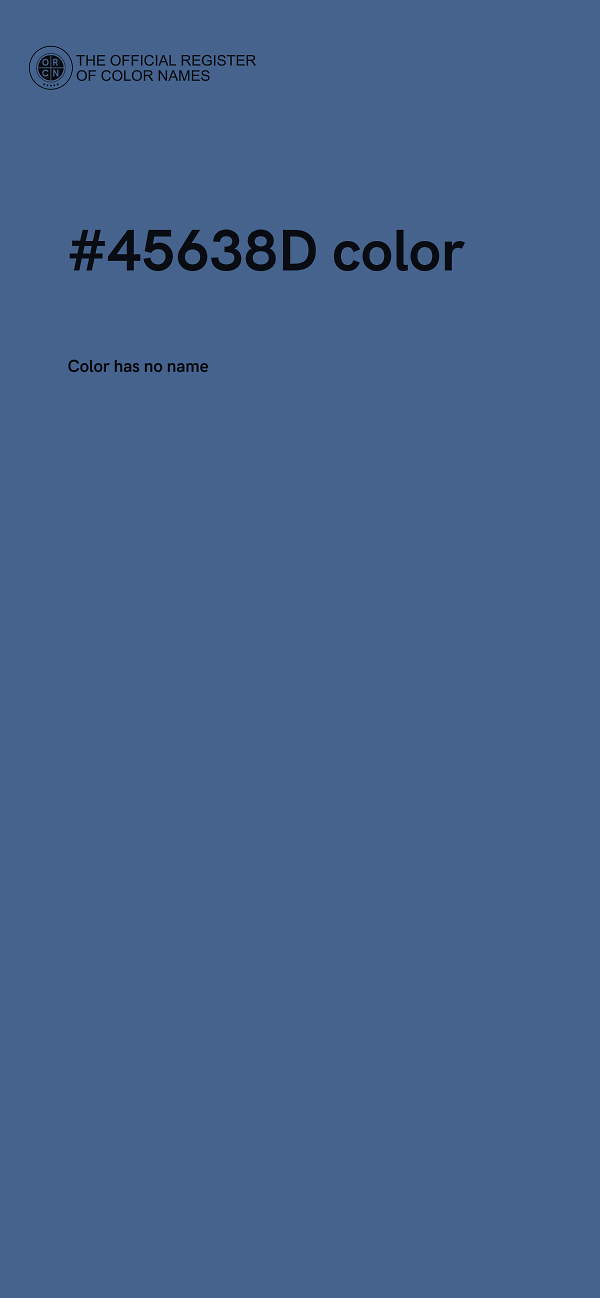 #45638D color image