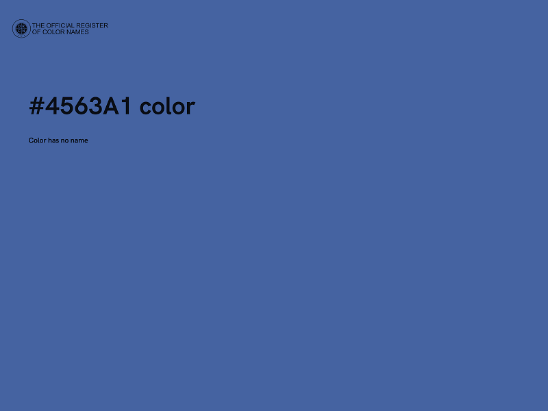 #4563A1 color image