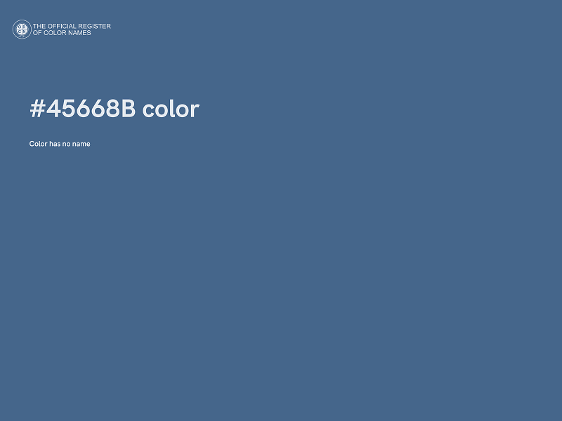 #45668B color image