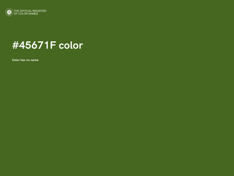 #45671F color image