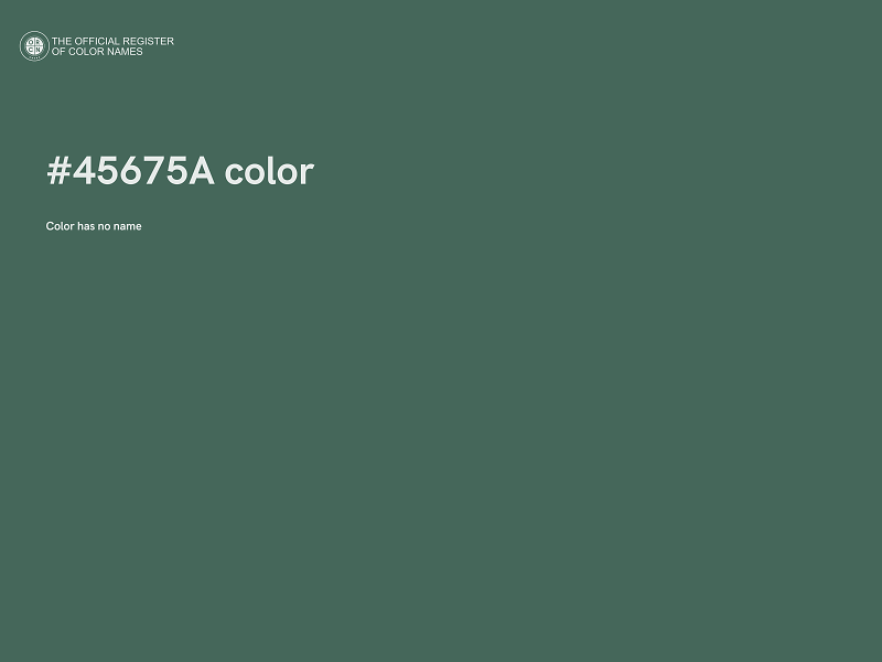 #45675A color image