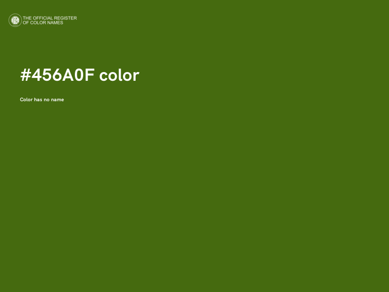 #456A0F color image