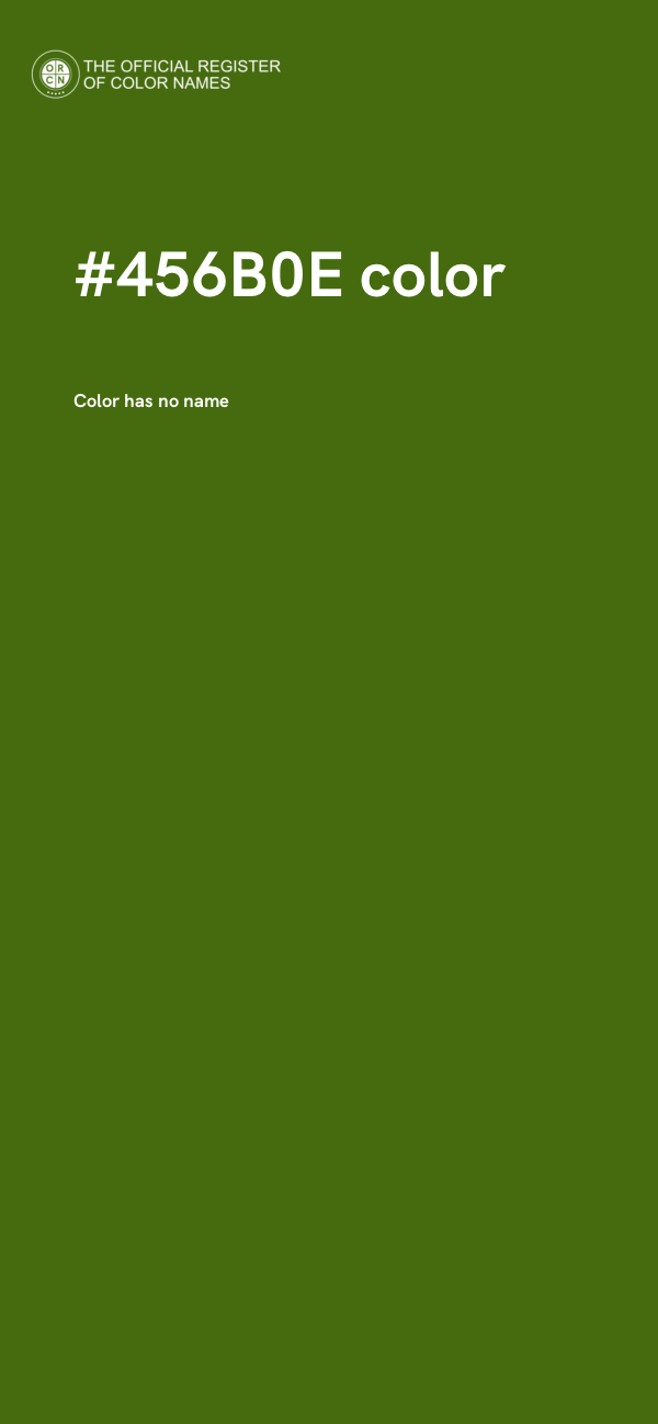 #456B0E color image
