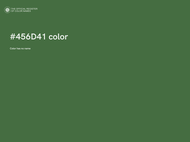 #456D41 color image