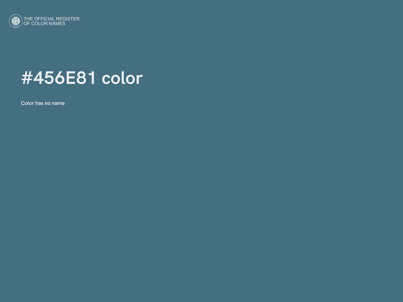 #456E81 color image