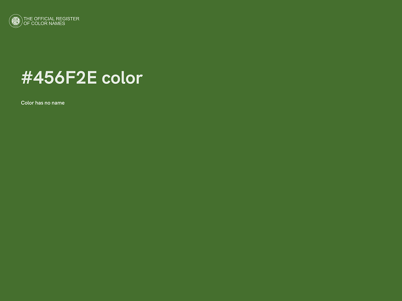 #456F2E color image