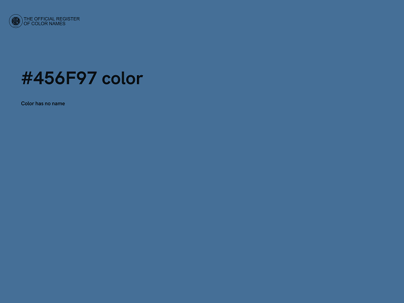 #456F97 color image