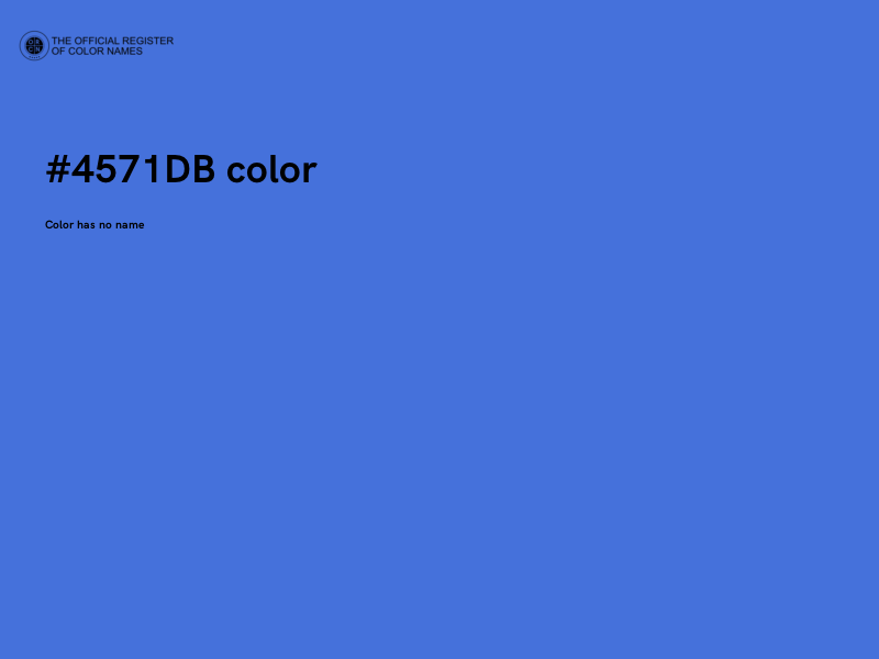 #4571DB color image