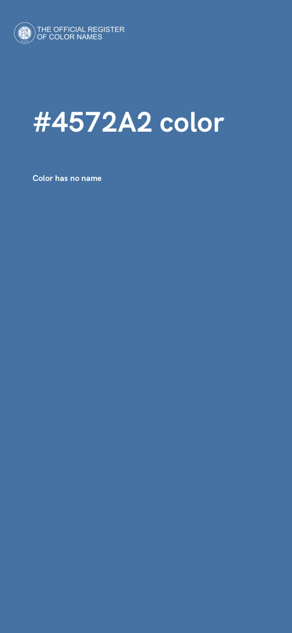 #4572A2 color image