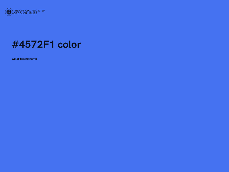 #4572F1 color image